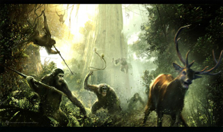 Illustration for article titled Life of the Apes Revealed in Dawn of the Planet of the Apes Concept Art